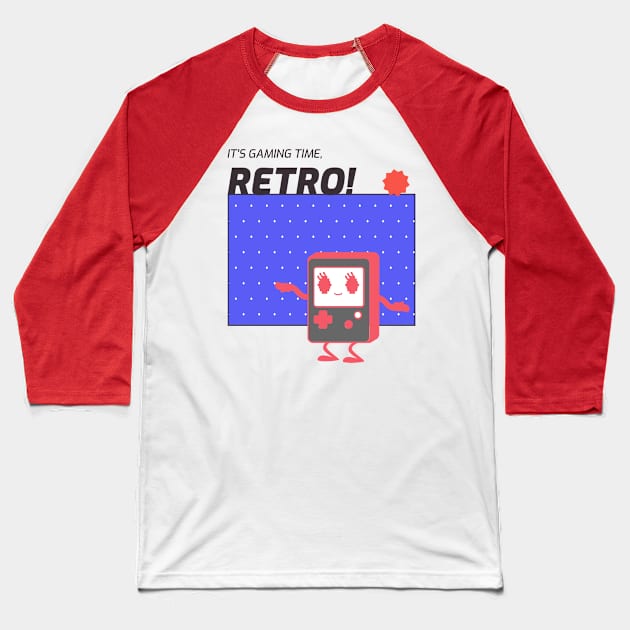 It's gaming time, retro! Baseball T-Shirt by euheincaio